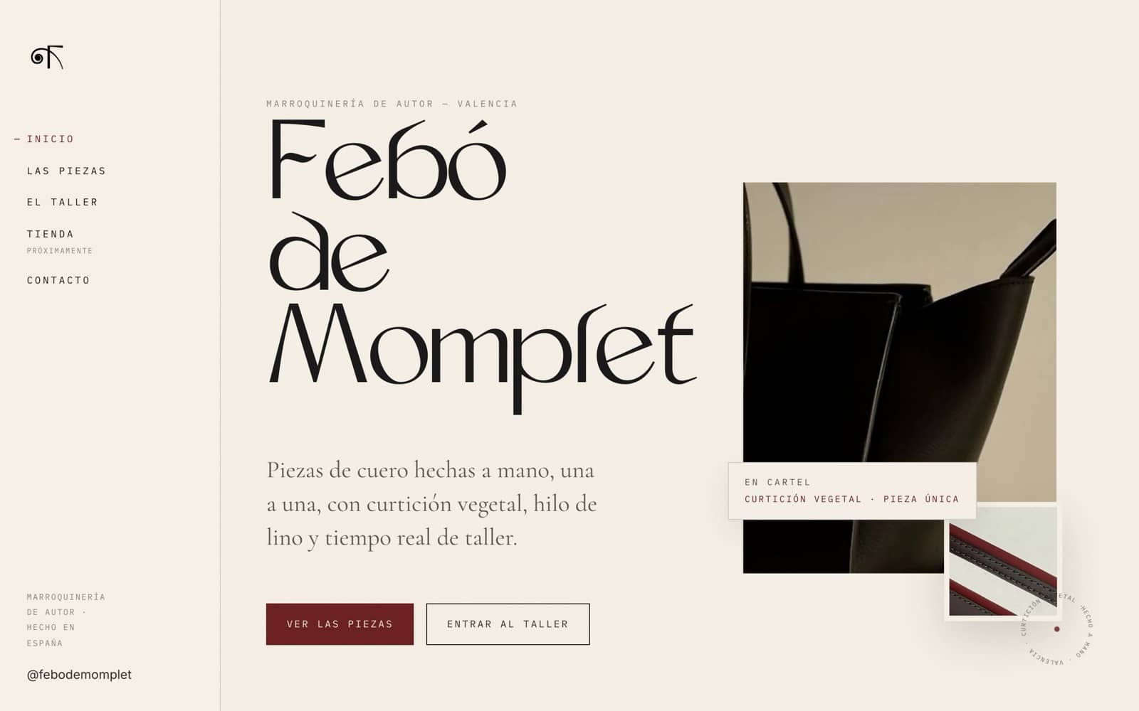 Captura de la web de Febó de Momplet